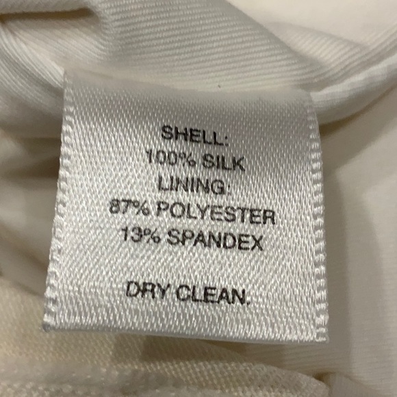 White House Black Market Silk Sleeveless Top - Picture 4 of 4